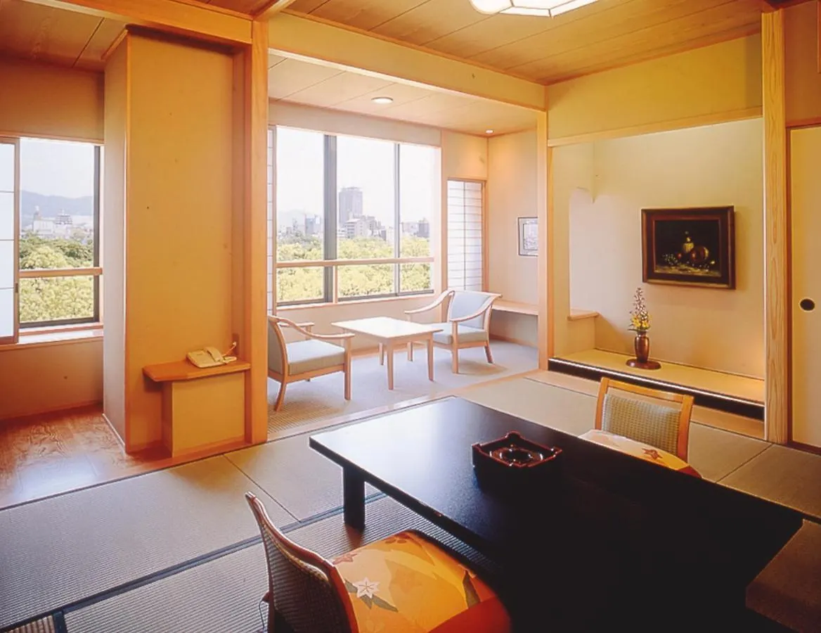 *** Japanskt värdshus (ryokan) Hiroshima No Yado Aioi Hotell Japan